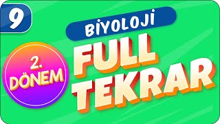 9Sınıf Biyoloji  2Dönem Full Tekrar 🔁 [upl. by Nojel]