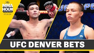 Ariel Helwani Julianna Pena Calls In For UFC Denver Best Bets  The MMA Hour [upl. by Neelram98]