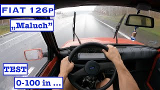 1998 Fiat 126p 065 24HP Maluch Town  POV Test Drive  0100  Review  Specs [upl. by Venable402]