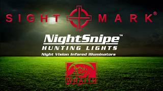 Sightmark Wraith and NightSnipe NS400 Infrared IR Illuminator [upl. by Schick839]