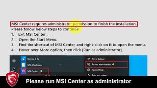 MSI® HOWTO install MSI Center [upl. by Crysta998]