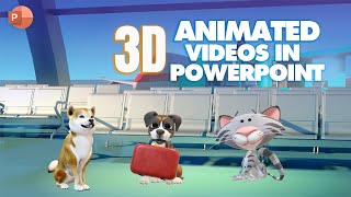 How To Create 3D Animated Videos With PowerPoint [upl. by Weidner]