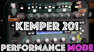 Kemper 201 Performance Mode  Kemper Tips and Tricks [upl. by Siladnerb]