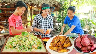 The Best Recipe from Mommy chef Sros in countryside  Cooking with Sros [upl. by Nava]