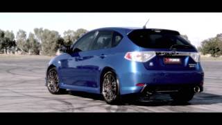 XForce Exhaust Systems for Subaru WRX HATCH 20082011 [upl. by Nylodnew]