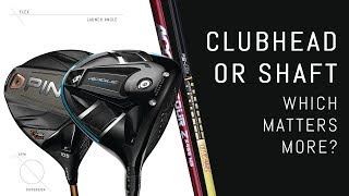 Driver Clubhead or Shaft  Which Matters More [upl. by Armington410]