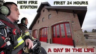 First 24 Hours in a New Fire Station  A Day in the Life [upl. by Yenahc]