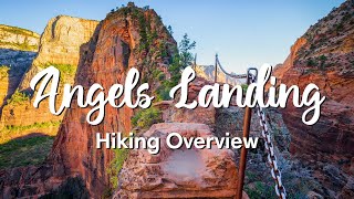 Angels Landing Hike in Zion National Park  Full Route Overview [upl. by Aleibarg945]