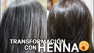 Transformación con henna e índigo [upl. by Sophie354]