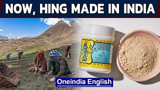 Hing or asafoetida to be grown in India  Indian spices  Oneindia News [upl. by Engenia]