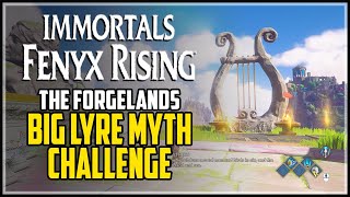 The Forgelands Myth Challenge Big Lyre Immortals Fenyx Rising [upl. by Robbyn]