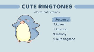 CUTE RINGTONES amp NOTIFICATION SOUNDS FREE  Zedge [upl. by Shanly]