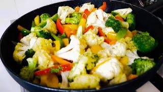 Sauté de légumes recette simple et rapide [upl. by Ahsropal]