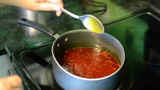 COMO HACER ACEITE DE ACHIOTE FACIL RICOS PARA LAS COMIDAS [upl. by Euqinamod]