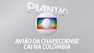 PLANTÃO GLOBO ACIDENTE COM AVIÃO DA CHAPECOENSE 29112016 [upl. by Denten]