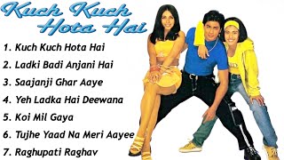 Kuch Kuch Hota Hai Movie All SongsShahrukh Khan amp Kajol amp Rani MukherjeeMUSICAL WORLD [upl. by Adams]