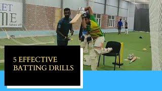 5 Basic Drills for Beginners  Batting Basics [upl. by Dicks226]