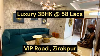 Park View Homes Zirakpur  Luxury 3Bhk Flats in VIP Road Zirakpur for Sale  Gated Society with Lift [upl. by Luise]