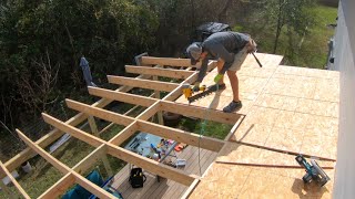 DIY Patio Roof Build [upl. by Benedix]