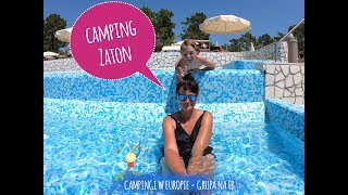 Camping Zaton Holiday Resort Chorwacja  aquapark plaża place zabaw atrakcje animacje bary [upl. by Coppins]