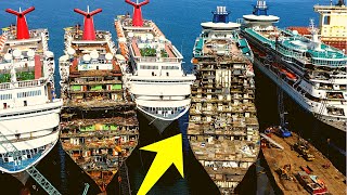 Ships Being Beached For Scrap Compilation  Carnival Inspiration Carnival Fantasy [upl. by Aljan238]