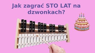 STO LAT 🎶  Dzwonki chromatyczne cymbałki Instrumental cover amp tutorial [upl. by Leticia999]