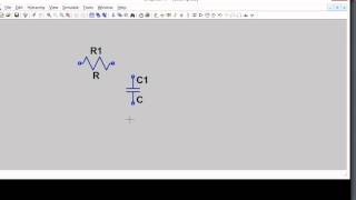 LTspice schematic  Simulation Series Part One [upl. by Enirbas]