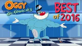 Top 10 Best episodes 2016  Oggy and the Cockroaches [upl. by Kataway]