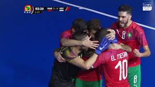 Morocco 50 Egypt  TOTAL FUTSAL HIGHLIGHTS amp GOALS  272020 [upl. by Aihsyn]