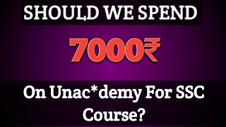 Unacademy Subscription Honest Review  SSC COURSE [upl. by Neersin850]