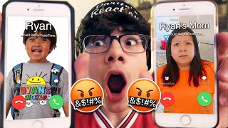 DO NOT FACETIME RYAN AND HIS MOM FROM RYAN’S WORLD AT THE SAME TIME GONE WRONG [upl. by Mccandless]