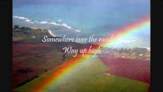 Somewhere Over The Rainbow Instrumental  Lyrics [upl. by Phaedra]