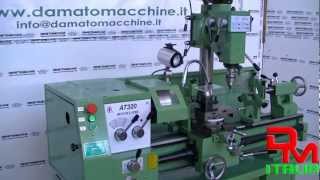 Tornio Fresa Foratrice Multitech 800 3 L super [upl. by Warren]