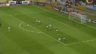 Maxi Rodriguez golazo contra Mexico [upl. by Carny]