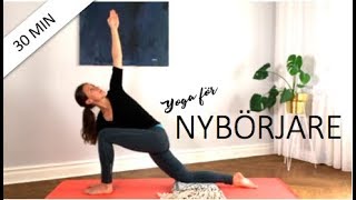 30 MIN Yoga för nybörjare  Annas yoga studio [upl. by Keiko]