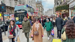 England Central London Sunset Walk  Relaxing Walking tour in West End London 4K HDR [upl. by Ojeillib]