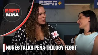 Amanda Nunes says she’s out to dominate Julianna Peña at UFC 289  ESPN MMA [upl. by Idet]