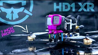 Can a 7inch Drone Freestyle RIPPING a BIG FPV Kwad [upl. by Fridlund406]