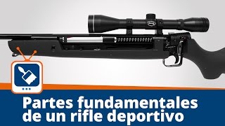 Partes fundamentales y funcionamiento de un rifle [upl. by Gniy]