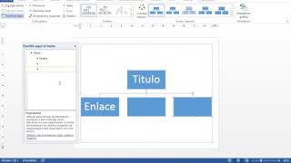 Crear mapa conceptual en Word utilizando SmartArt [upl. by Enyluqcaj145]