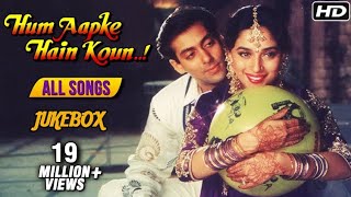 Hum Aapke Hain Koun All Songs Jukebox HD  Salman Khan amp Madhuri Dixit  Evergreen Bollywood Songs [upl. by Orlanta]