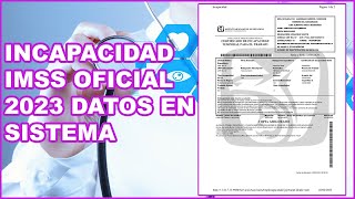 Incapacidad Oficial IMSS México 2025 [upl. by Erich]