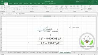 Convertir Faradios a MicroFaradios F  uF [upl. by Enneirdna]