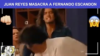 Pasión de gavilanes Juan Reyes golpea a Fernando Escandon [upl. by Uahc]