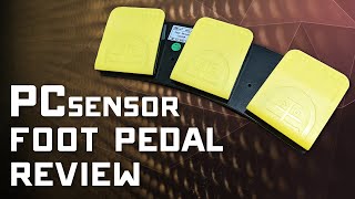 PCSensor USB Triple Foot Switch Pedal Review  Easy to Customize Setup Use [upl. by Francene]