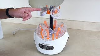 How To Use the Baby Brezza Bottle Sterilizer and Dryer [upl. by Keiryt]