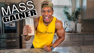 WEIGHT GAIN PROTEIN SHAKEHOMEMADE MASS GAINER [upl. by Ynavoj]