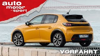 Peugeot 208 2019 Benziner oder Elektro  Vorfahrt  auto motor und sport [upl. by Atinuj]