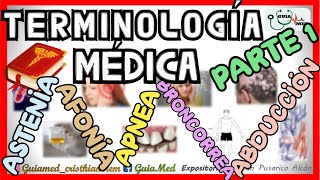 TERMINOLOGÍA MÉDICA  GuiaMed [upl. by Scopp481]