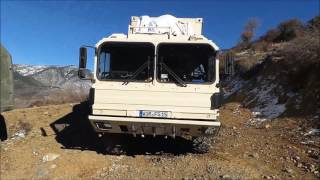 Albanien Offroad Steyr 12M18 Puch Pinzgauer MAN KAT1a1 [upl. by Mackler715]